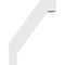 Ekena Millwork 3-in. W x 16-in. D x 22-in. H Burlington Architectural Grade PVC Knee Brace BRCP03X16X22BUR - alternate 3